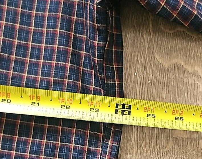 Pendleton Sir Pendleton Blue/Orange Plaid 100% Wo… - image 11