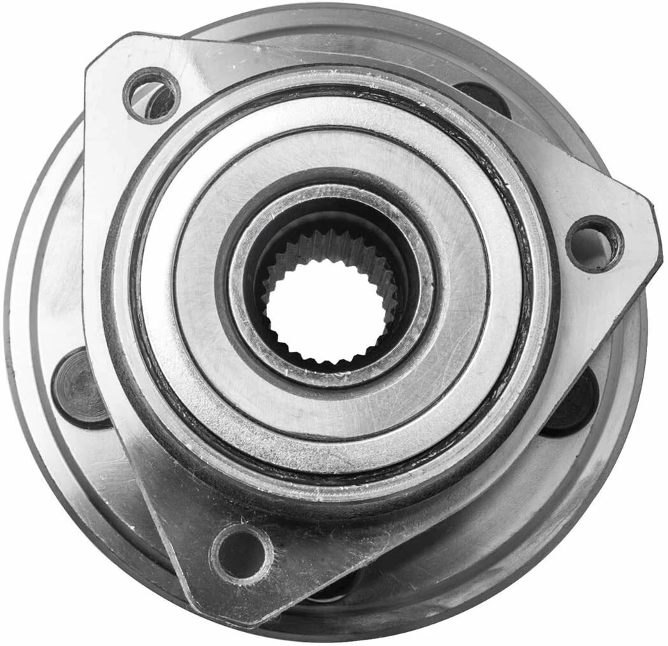 Conjunto de buje de cojinete de rueda delantera para Jeep Wrangler 1999-2006 Cherokee 1999-2001 Foto 4 de 4