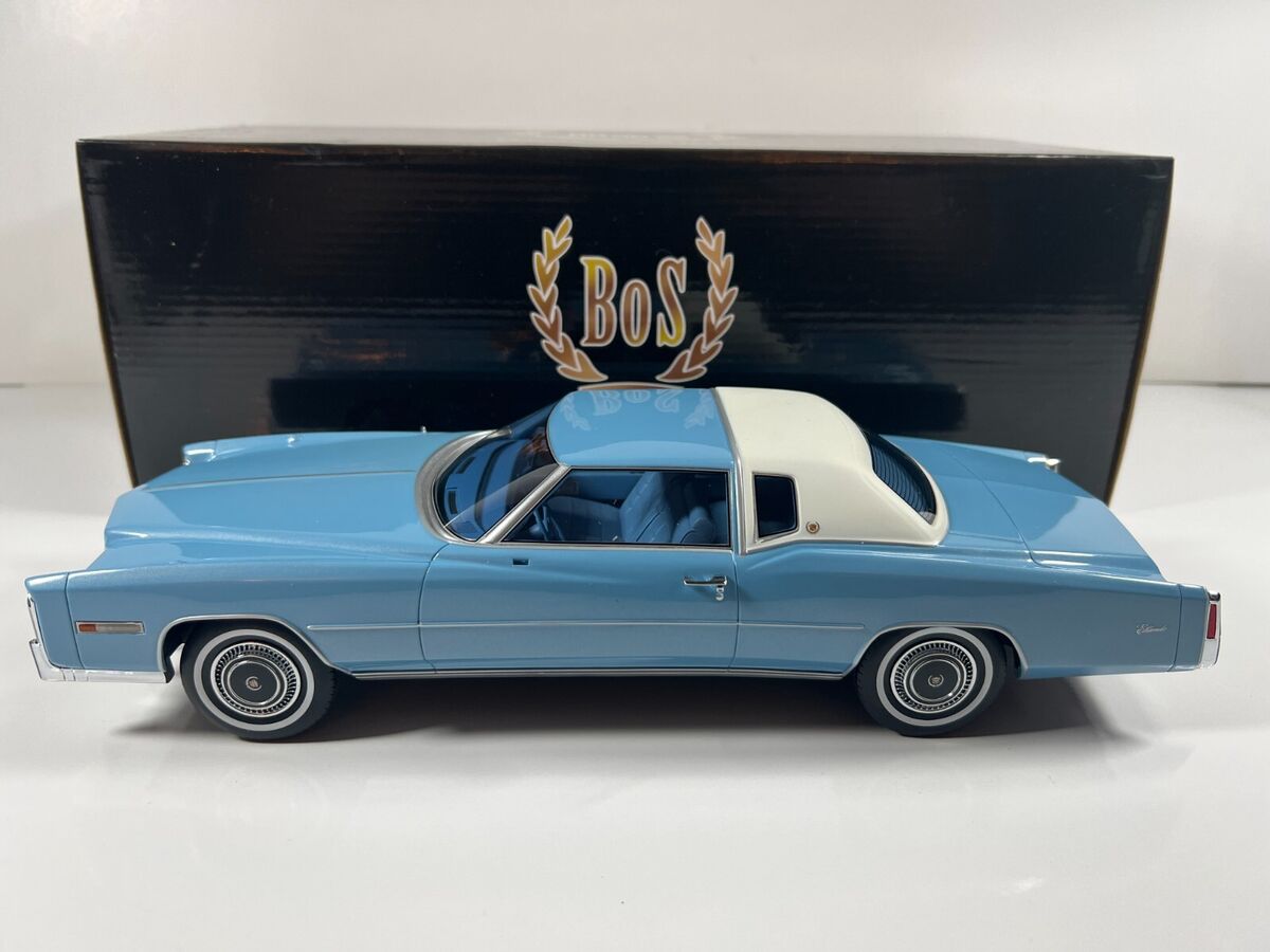 1/18 BOS 1976 Cadillac Eldorado Metallic Blue BOS328 | eBay 1/18 BOS 1976 Cadillac Eldorado Metallic Blue BOS328 | eBay