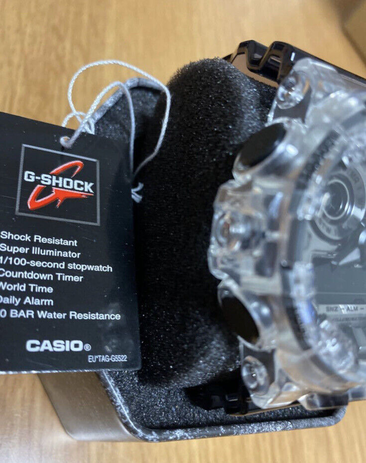 Casio G-SHOCK GA700SK-1A Semi-Transparent Resin Clear Mens Casio G-SHOCK GA700SK-1A Semi-Transparent Resin Clear Mens