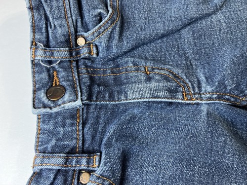 Slim Straight Blue Jeans Boys Size 6 - Picture 5 of 9