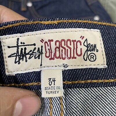 STUSSY CLASSIC JEAN RAW DENIM Size 34 K | eBay STUSSY CLASSIC JEAN RAW DENIM Size 34 K | eBay