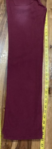 Lucky Brand Chino Jeans Boy's 20 Youth 29x31 Zinfandel Maroon Slom Fit New - Picture 8 of 10