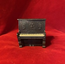 Vintage Miniature Die Cast Metal Pencil Sharpener Piano