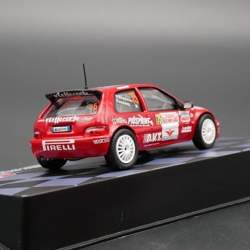 1:43 Ixo Citroen Saxo S1600 WRC 2004 Metal Vehicle Toy Diecast Car Model Gifts - Picture 4 of 6