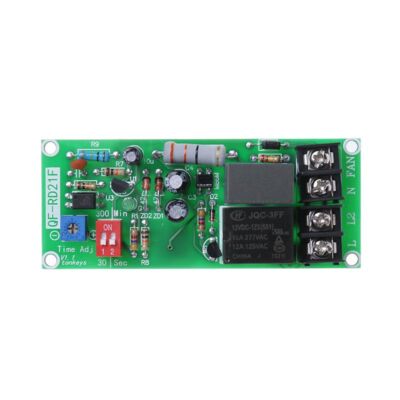 AC100V-220V Adjustable Timer Control Module Turn Delay Switch Board Fo