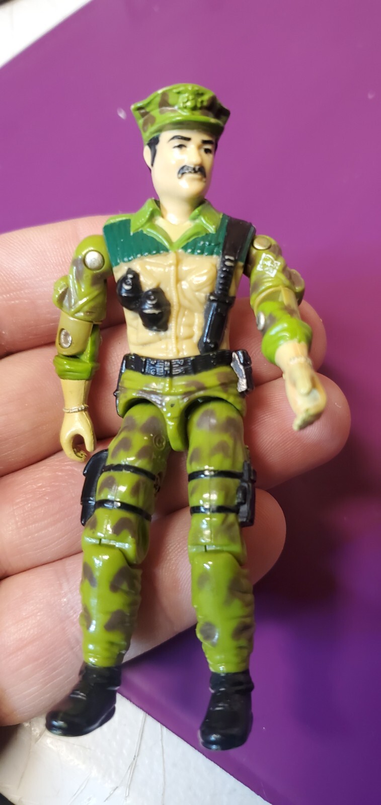 Leatherneck V1 100 Complete G.I. Joe 1986 Hasbro Vintage Action Figure
