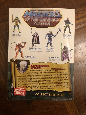 未開封 MOTUC Battleground Evil-Lyn イビルリン　箱付 battleground evil-lyn MATTYCOLLECTOR MATTEL masters Of The
