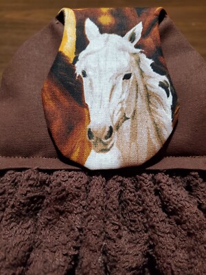 Set of 2 Handmade Hanging Kitchen Towels
