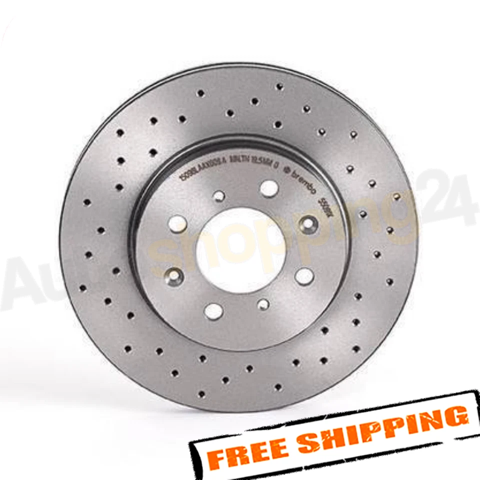 Brembo 09.5509.1X 262mm Front Disc Brake Rotor for 1990-2005 Honda Civic — 第 2/4 张图片