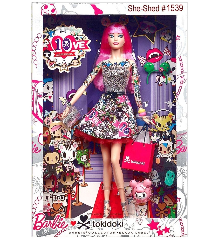 Barbie TokiDoki 10th Anniversary TOKI DOKI Barbie w/ pink