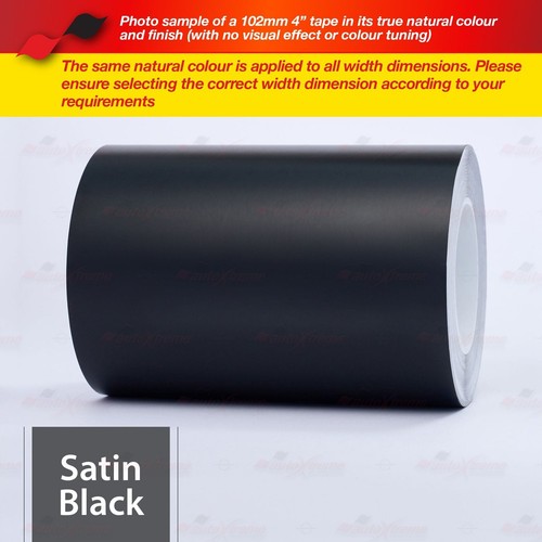 PinStriping Pin Stripe Adhesive Tape Styling Decal Vinyl Sticker SATIN BLACK - Picture 2 of 27