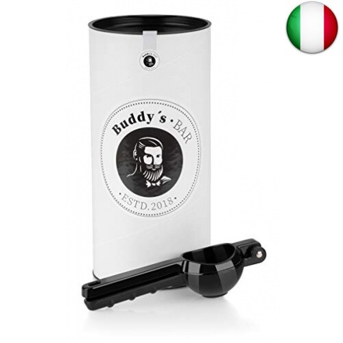 Buddy´s Bar – Spremi-lime, spremi-lime in alluminio di alta qualità, adatto al c