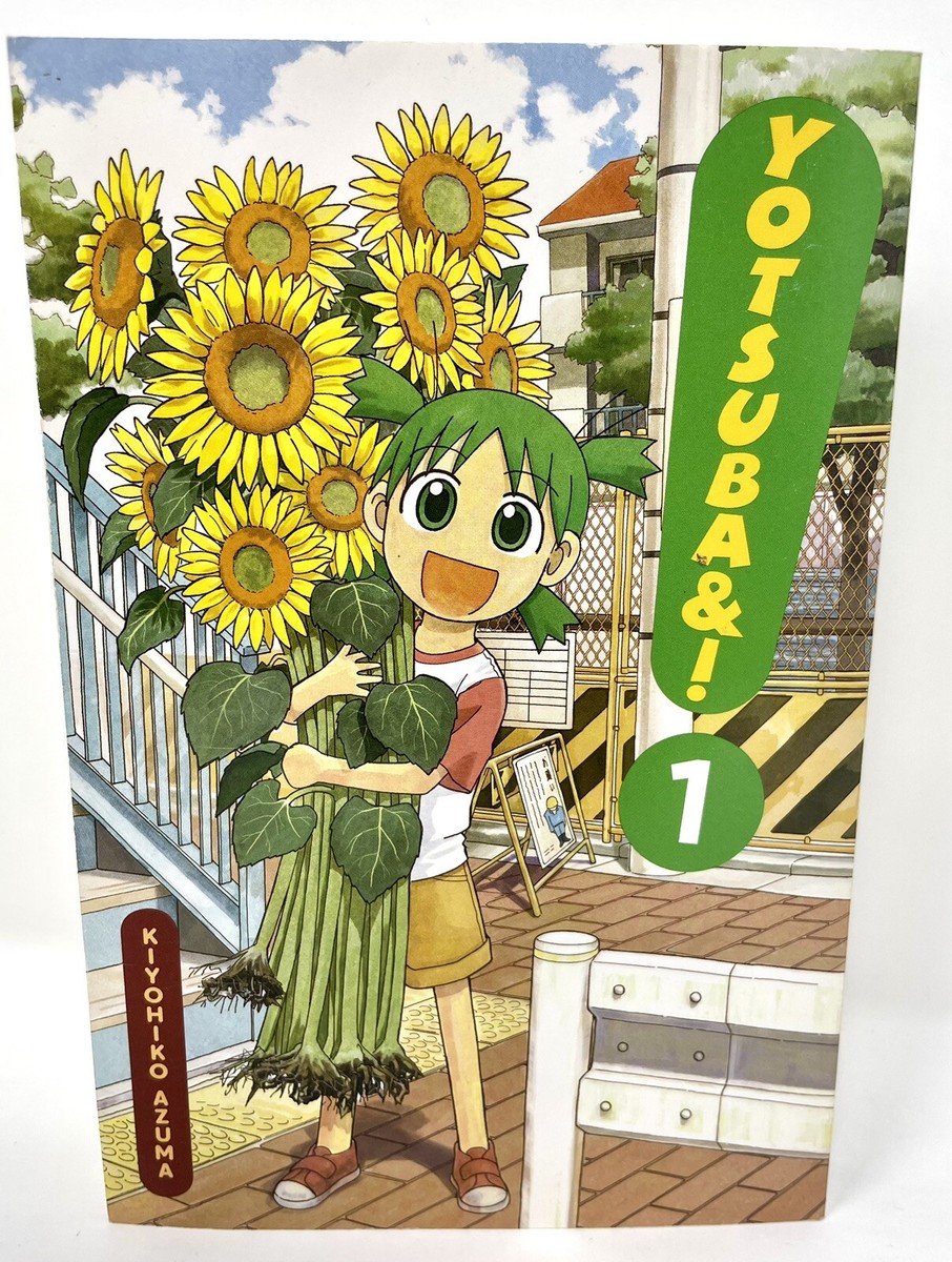 Yotsuba&! Vol. 1 Manga Volume English Book Kiyohiko Azuma Yotsuba&! Vol. 1 Manga Volume English Book Kiyohiko Azuma