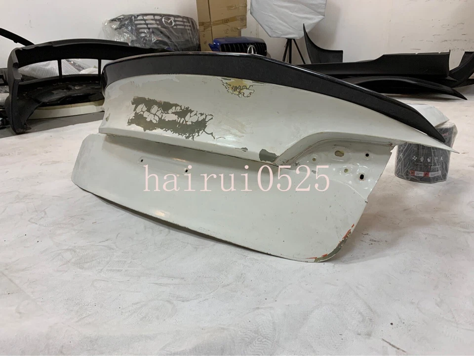 Alerón trasero de fibra de carbono forjado estilo V para Tesla modelo 3 17-21 Foto 2 de 4