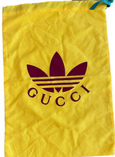 Gucci x Adidas Yellow Dust Bag Storage Bag