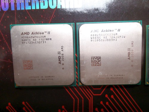 CPU BUNDLE AMD ATHLON X2, X4, INTEL iCORE i3-4130, INTEL CORE 2 DUO E4400, E6750 - Picture 2 of 14