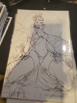 DEATHRAGE #1   LEIA JEDI STAR WARS COSPLAY SKETCH VARIANT   JAMIE TYNDALL   NM+