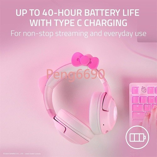 Razer x Sanrio Hello Kitty ² Sea Monster BT Wireless Earphones Hot Selling - Picture 7 of 11