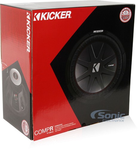 Kicker 48CWR124 12" CompR CWR124 Dual 4 ohm Car Subwoofer - Picture 18 of 21