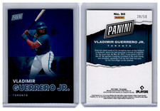 2022 Panini National Silver Pack Blue Parallel Vladimir Guerrero Jr 38/50