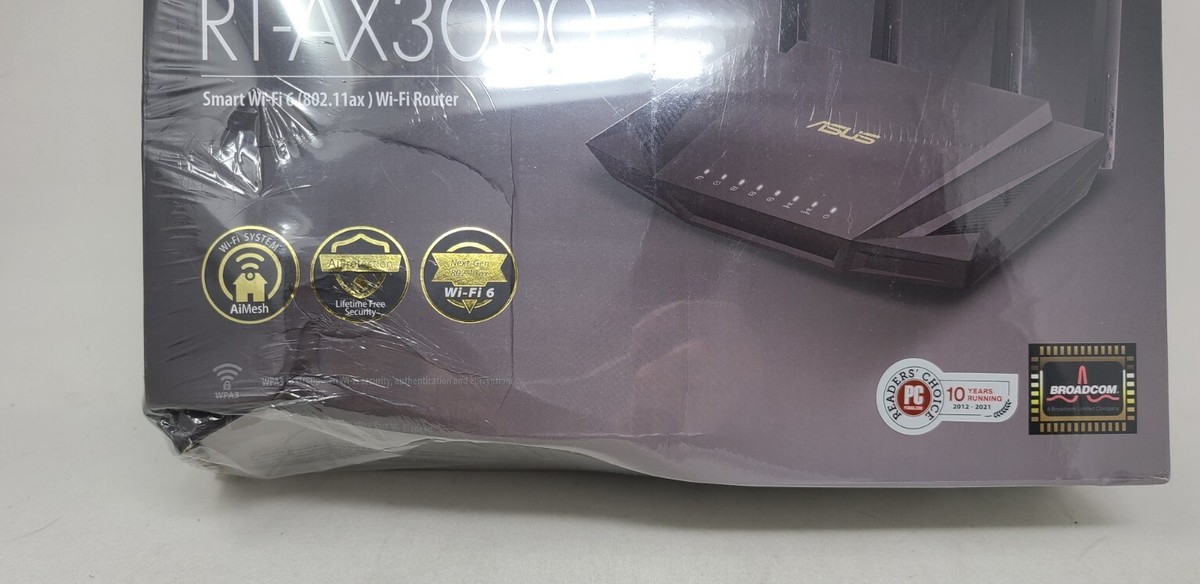 ASUS RT-AX3000 Dual-Band Wi-Fi Router for sale online | eBay