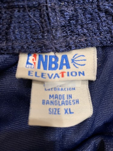 NBA Elevation Men's Blue Athletic Basketball Shorts Size XL ~ Pre-owned - Picture 5 of 8