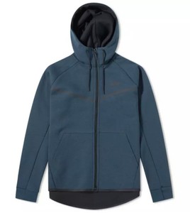 nike tech fleece windrunner hoodie blue