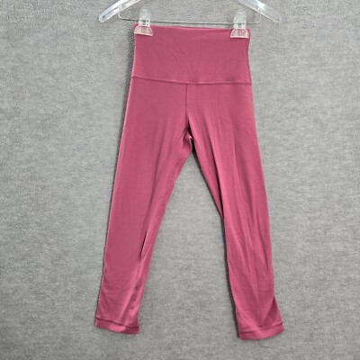 Lululemon Women Activewear Pants 2 Black Align Crop Legging First Release