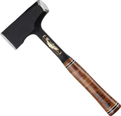 Estwing Fireside Friend Splitting Tool BLK Ax Head Genuine Leather Handle FF4SE