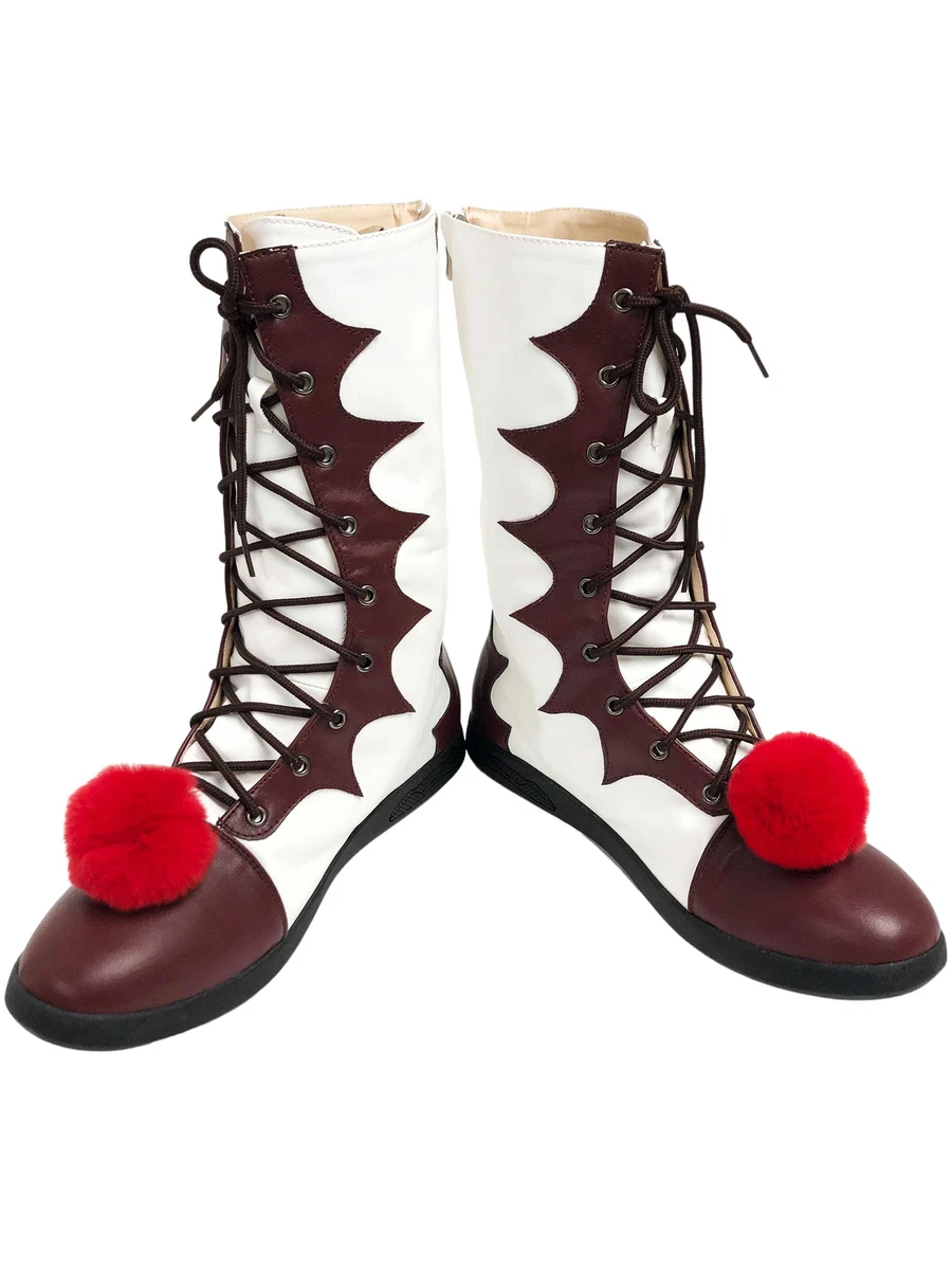 Pennywise The Clown Men s Shoes It Movie Boots Halloween Costume Cosplay Adult