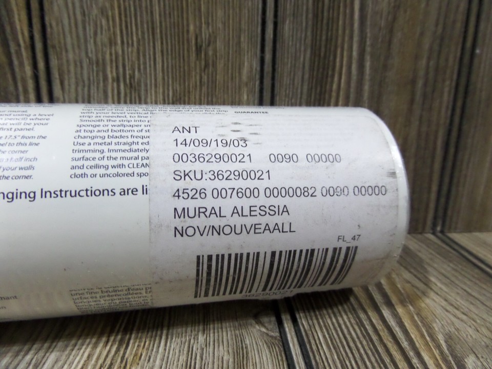 Anthropologie Judarn Mural 9'H, 12'W 108 Square Feet Alessia JL1346M eBay