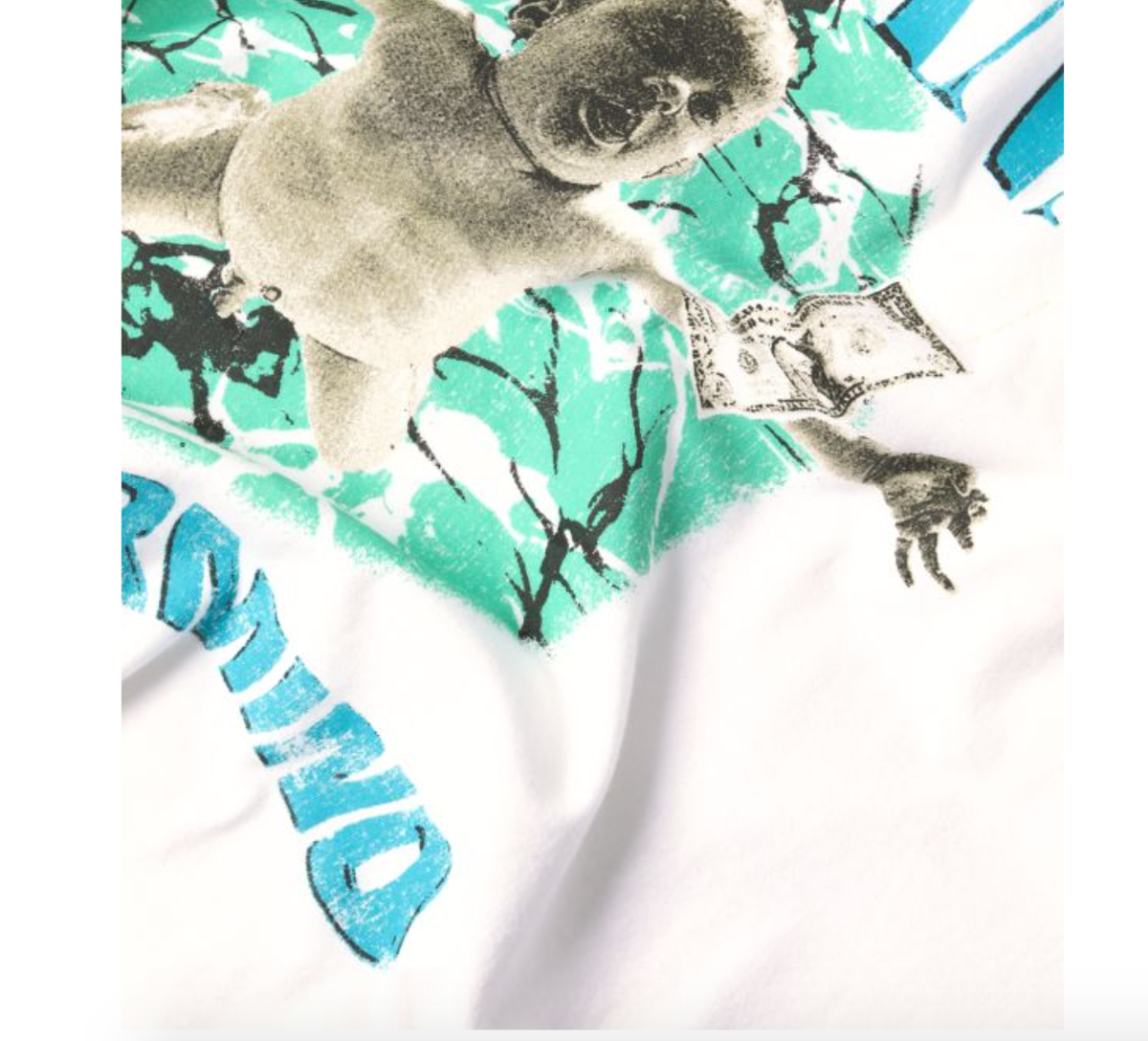 R13 Men Nirvana Nevermind Album Graphic Cotton Short Sleeve T 