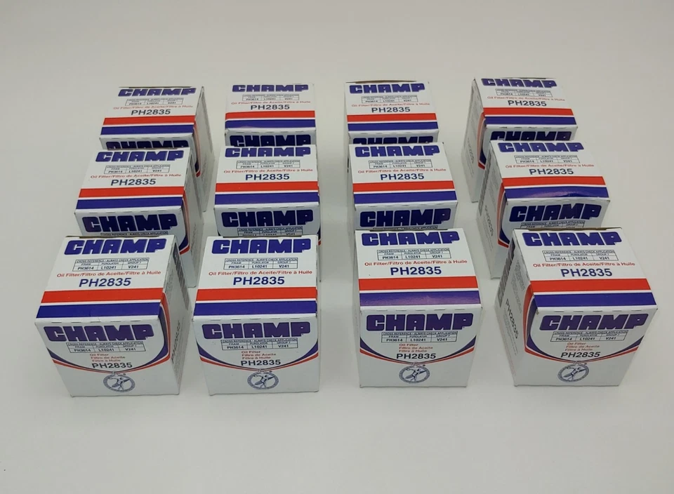 12x Filtros de Aceite Suzuki Samurai 1.3 1.6 Motor de 4 Cilindros Champ Hecho en EE. UU. Foto 2 de 4