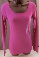 Arizona Jean Co. Purple Wine Long Sleeve Top, New with Tags