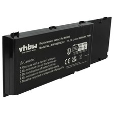 Akku für Dell Precision M2400 M4400 M6500 M6400 6600mAh 11,1V