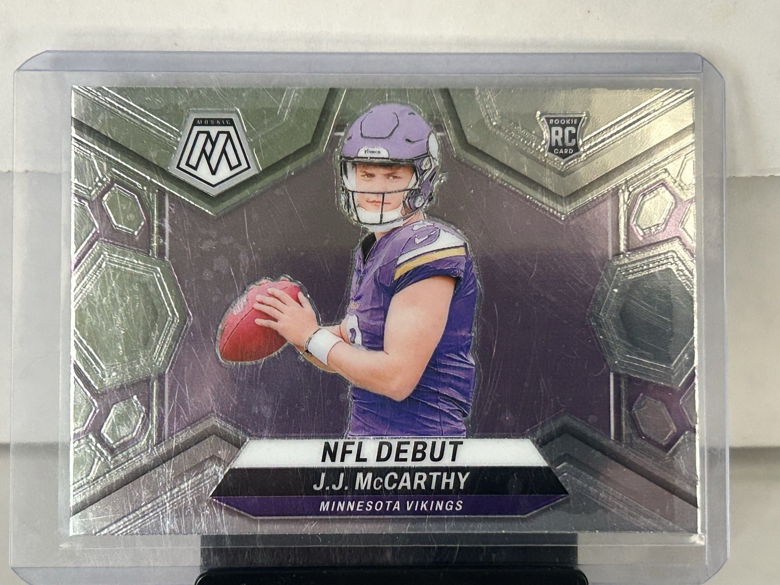 2024 Panini Mosaic - NFL Debut J.J. McCarthy #275 (RC)