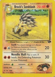 Brock's Sandslash 36/132 Gym Challenge