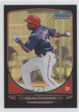 2013 Bowman Prospects Chrome Black Refractor 10/99 Brian Goodwin #BCP76 3d7