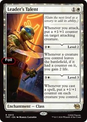 Leader's Talent #13 Foil - Teenage Mutant Ninja Turtles MTG