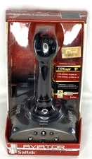 Saitek AV8R-03 Aviator Flight Stick SN-PS40 for Playstation 3/PC USB ~ NEW