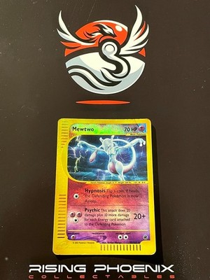 Rising Phoenix Pokemon - Mewtwo 20/165 Expedition Reverse MP Eng #2508