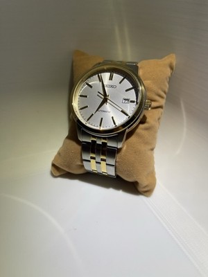 Seiko Automatic White Dial Two-Tone Full Set Brand New Condition