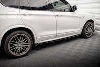 Seitenschweller Ansatz FüR BMW X3 M-Paket F25 Seitenschweller Schweller Schwarz