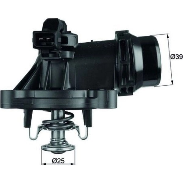 Mahle TM 18 105 Thermostat KüHlmittel FüR BMW X3 3 1 Z4 X1 5 E46 E90 E91 E92-image