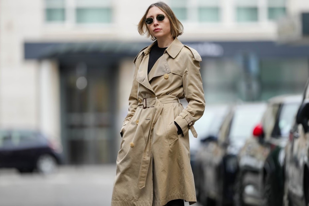 Vintage Classic Burberry Prorsum Beige Trench Coat Women
