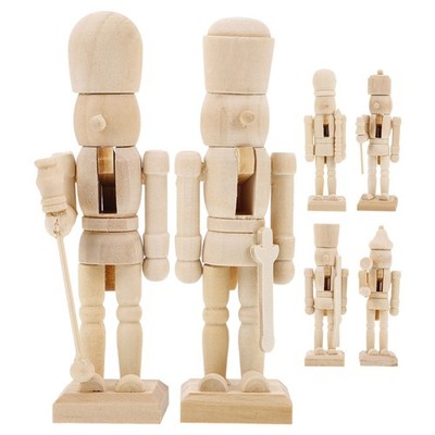 6 Pcs Nussknacker-Weihnachtsdekoration Nussknacker-Weihnachtsschmuck
