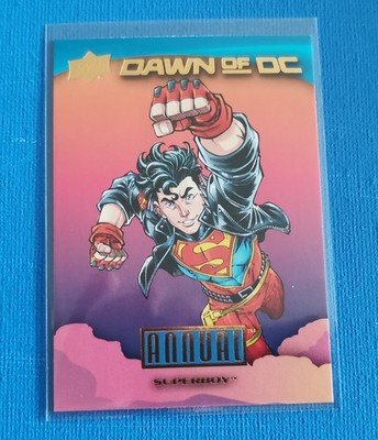 Upper Deck DC Annual Dawn Of DC D-11 Superboy Trading Card