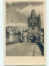 old rppc SEVERAL BUILDINGS Prague - Praha Czechoslovakia Czech Republic HM1499