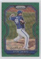 2021 Panini Prizm Tier III Green Wave Prizm Hyun-Jin Ryu #233 0c6